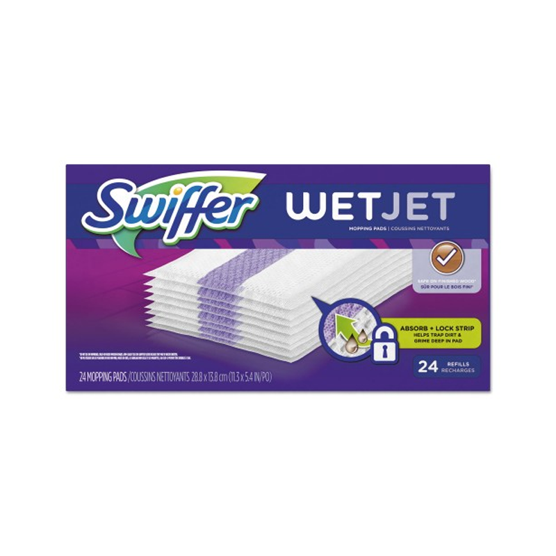 Imperial Dade East Central Swiffer Wet Jet Refill Cloth 24/BX/4/CS